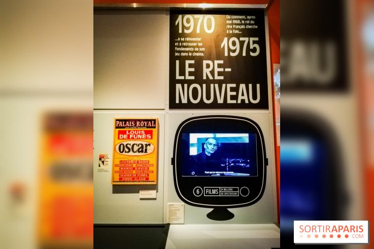 Exposition Louis de Funès à la Cinémathèque