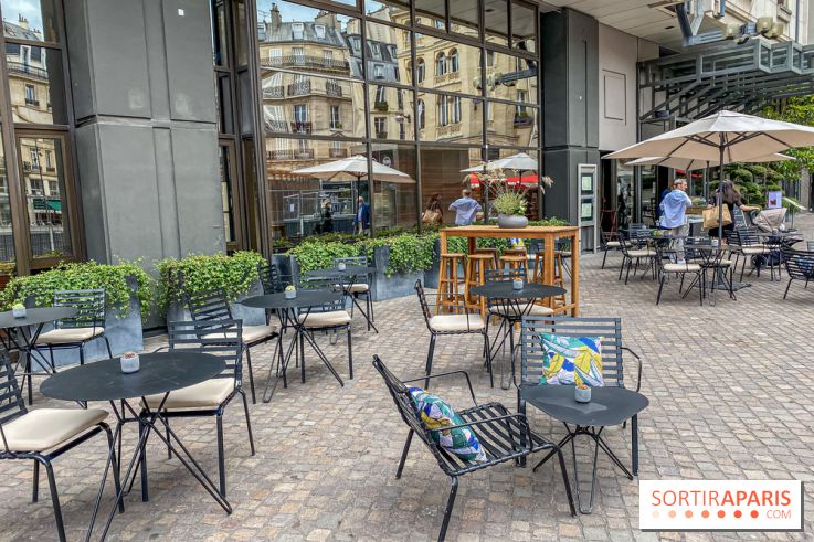 Terrasses du Novotel Paris les Halles, Jardin Privé 
