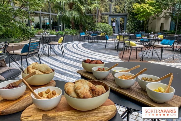 Terrasses du Novotel Paris les Halles, Jardin Privé 