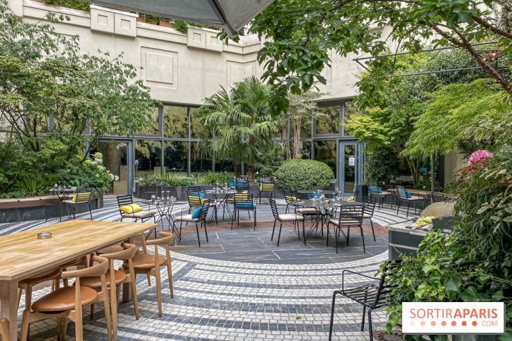 Terrasses du Novotel Paris les Halles, Jardin Privé a