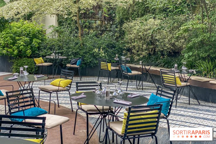Terrasses du Novotel Paris les Halles, Jardin Privé 