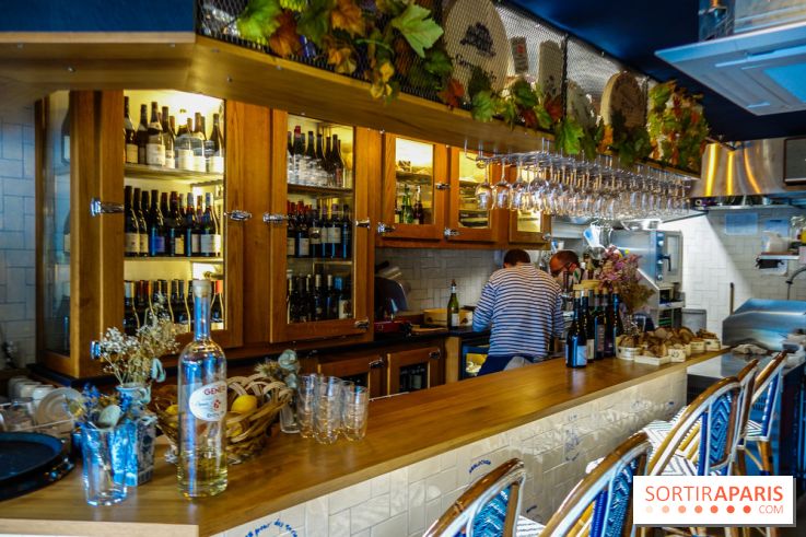 Monbleu Le Comptoir : la nouvelle cave à manger à Paris , les photos