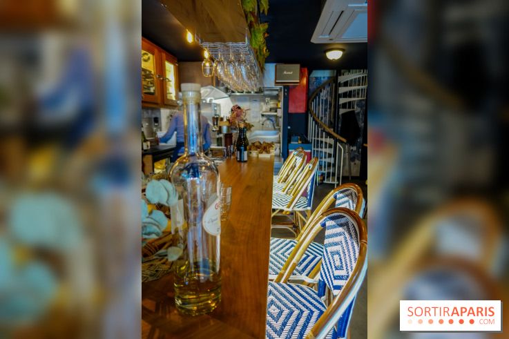 Monbleu Le Comptoir : la nouvelle cave à manger à Paris , les photos