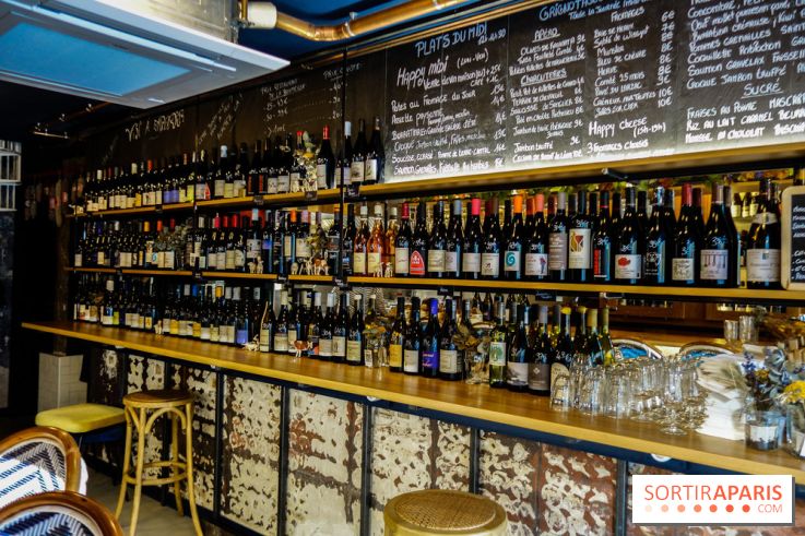 Monbleu Le Comptoir : la nouvelle cave à manger à Paris , les photos