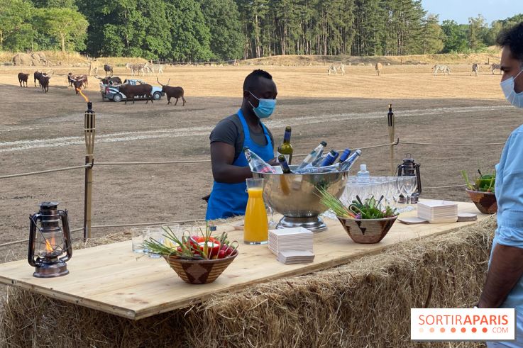 Photos du Dîner Safari du Zoo de Thoiry, apéro