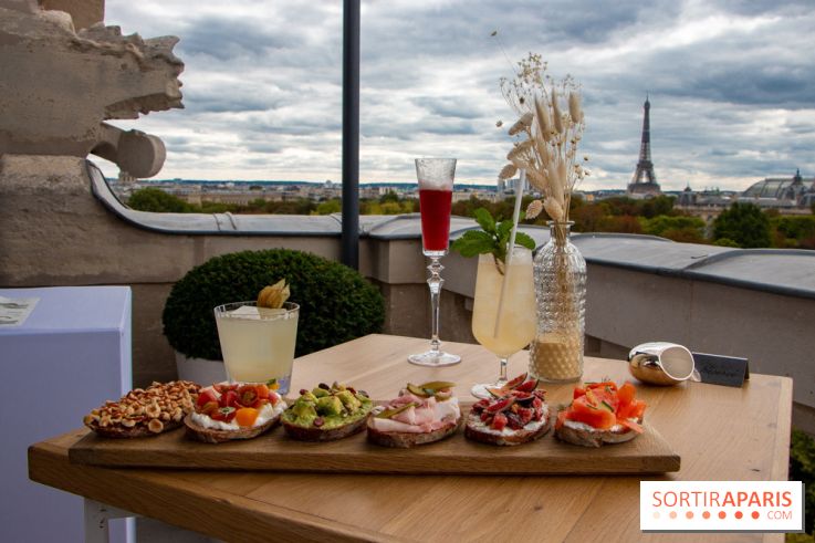 Le Rooftop secret de l'Hôtel de Crillon - Cocktail Tartine