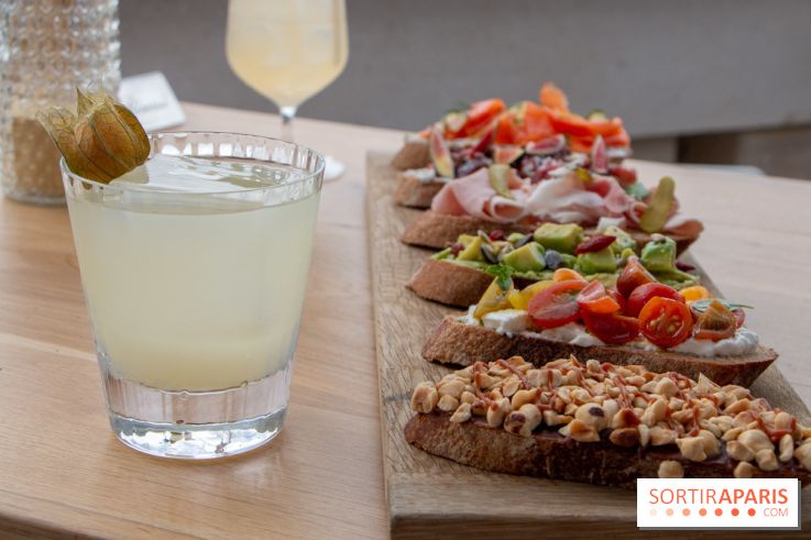 Le Rooftop secret de l'Hôtel de Crillon - Cocktail Tartine