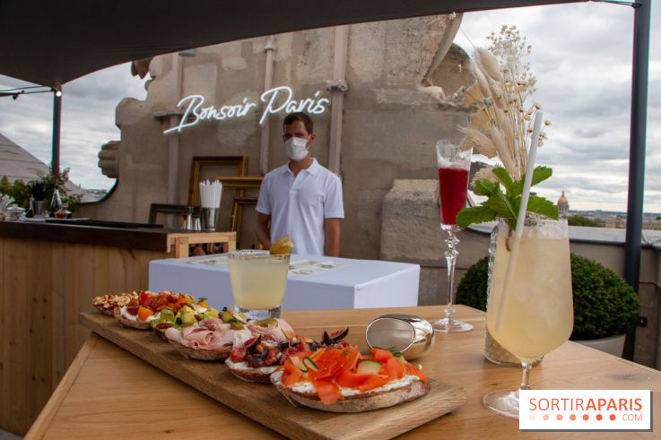 Le Rooftop secret de l'Hôtel de Crillon - Cocktail Tartine