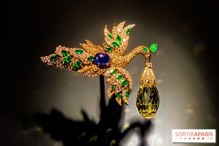 Photos Exposition Pierres Précieuses, du minéraux aux bijoux avec le Joaillier Van Cleef & Arpel