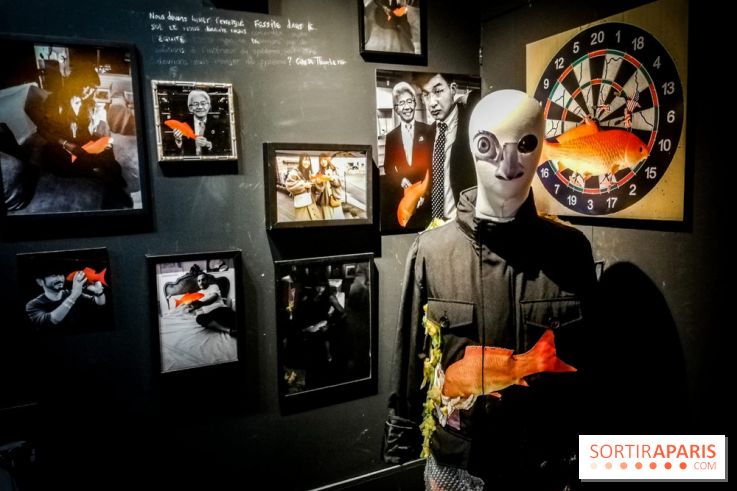 Mythologies du poisson rouge, l'exposition de l'Appart Renoma, nos photos
