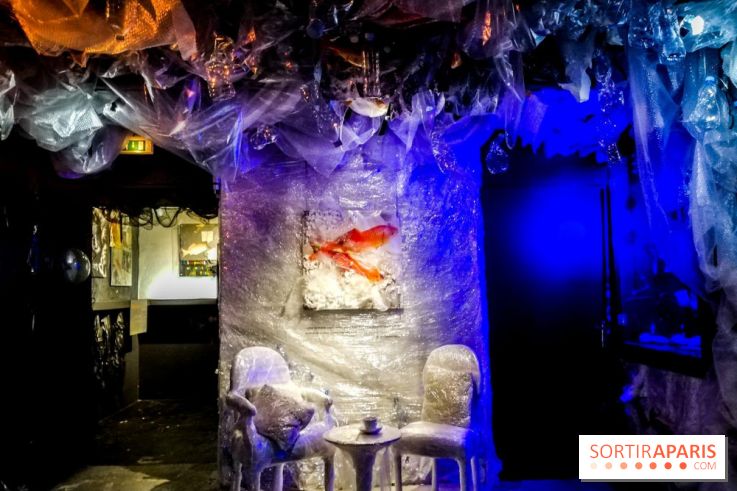 Mythologies du poisson rouge, l'exposition de l'Appart Renoma, nos photos