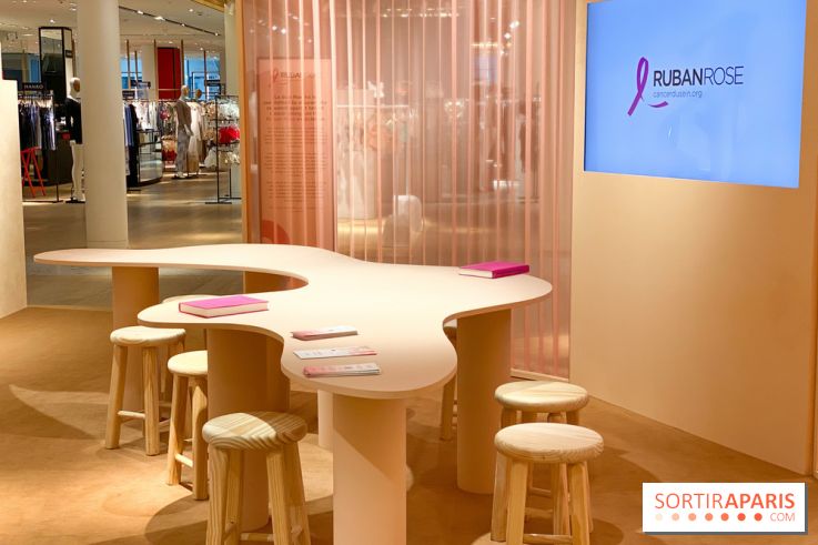 Octobre Rose 2020 au Bon Marché