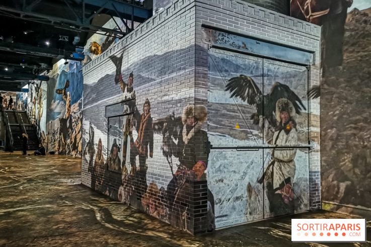 Photos : Exposition immersive Jimmy Nelson : The last sentinels à l’Atelier des Lumières 