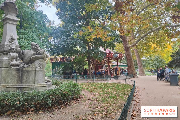 Visuels Parc Monceau à Paris 8e arrondissement  - automne