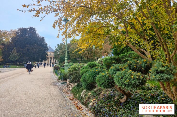 Visuels Parc Monceau à Paris 8e arrondissement  - automne