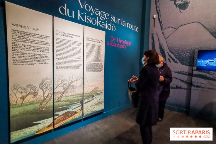 Voyage sur la route du Kisokaido : nos photos de l'exposition du Musée Cernuschi