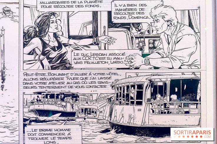 Exposition Largo Winch à Citéco