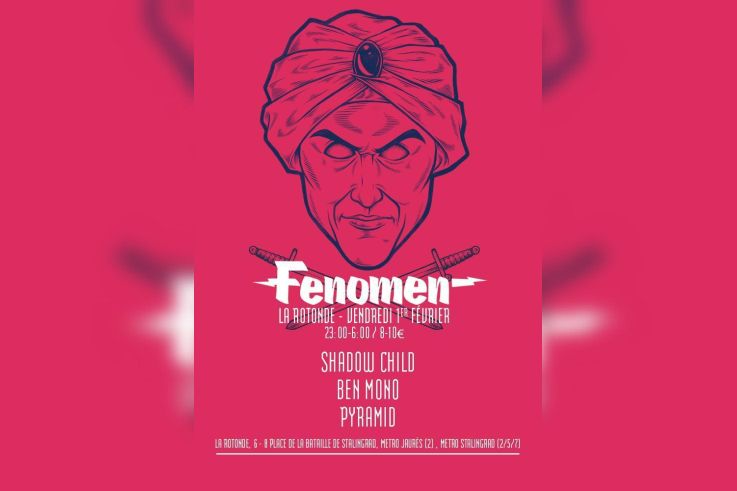 FENOMEN : SHADOW CHILD, BEN MONO, PYRAMID, + GUESTS