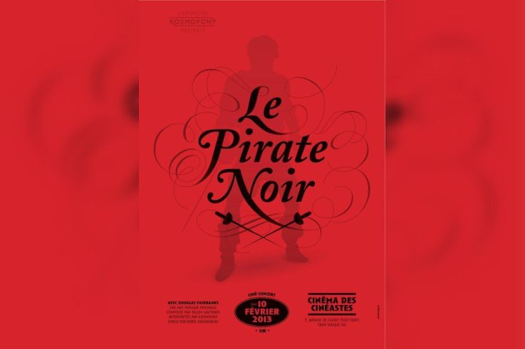 Ciné-concert Le Pirate Noir (A.Parker, 1926)