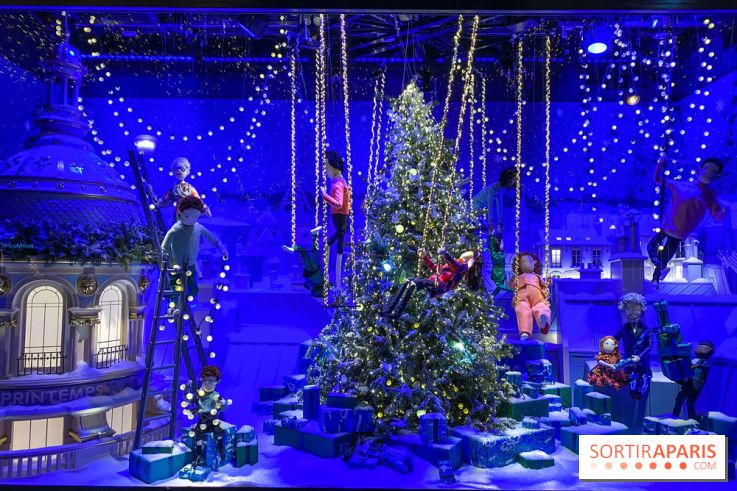 Vitrines de Noël du Printemps 2020