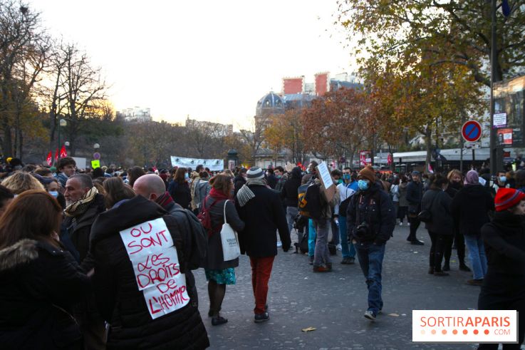 Sécurité Globale : Manifestation Trocadéro 