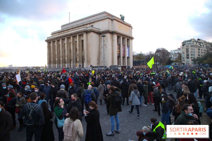 Sécurité Globale : Manifestation Trocadéro 