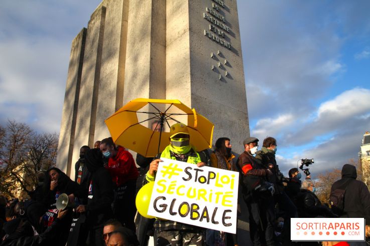 Sécurité Globale : Manifestation Trocadéro 