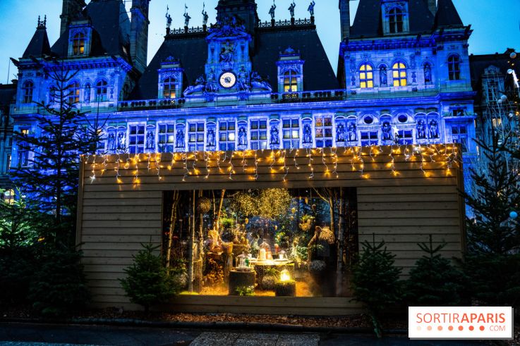 Photos : Village et illuminations de Noël de l'Hôtel de Ville 2020