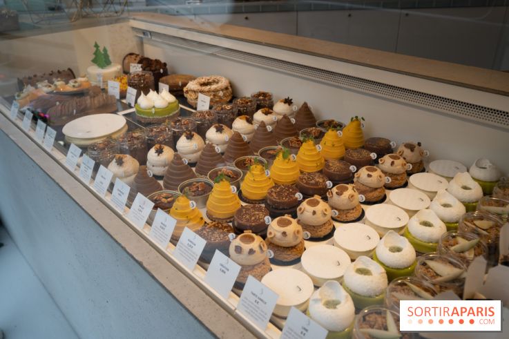 Photos : Les Bûches de Noël de Yann Menguy à la Goutte d'Or Pâtisserie 2020