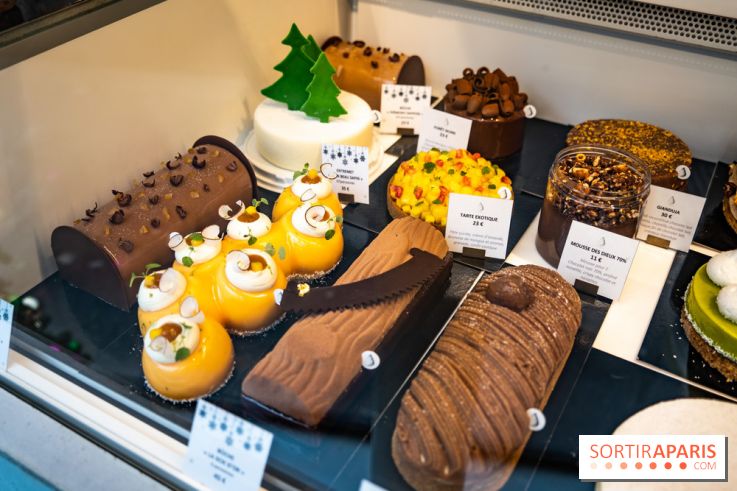 Photos : Les Bûches de Noël de Yann Menguy à la Goutte d'Or Pâtisserie 2020
