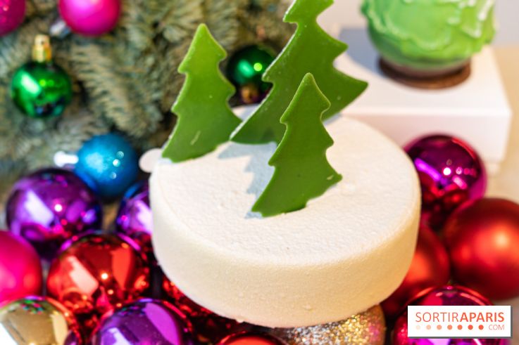 Photos : Les Bûches de Noël de Yann Menguy à la Goutte d'Or Pâtisserie 2020