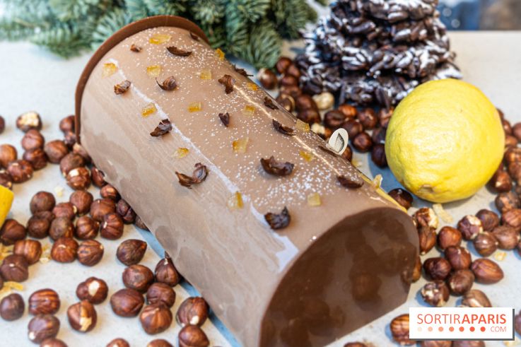 Photos : Les Bûches de Noël de Yann Menguy à la Goutte d'Or Pâtisserie 2020