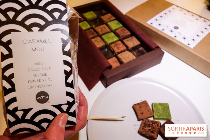 An Japonaise lance une gamme de chocolats et caramels, les photos