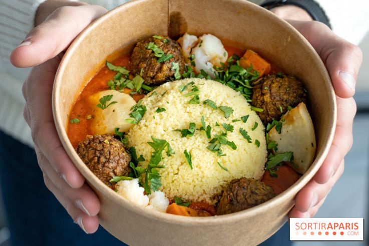 Photos : Flower Food, cantine végétarienne et vegan