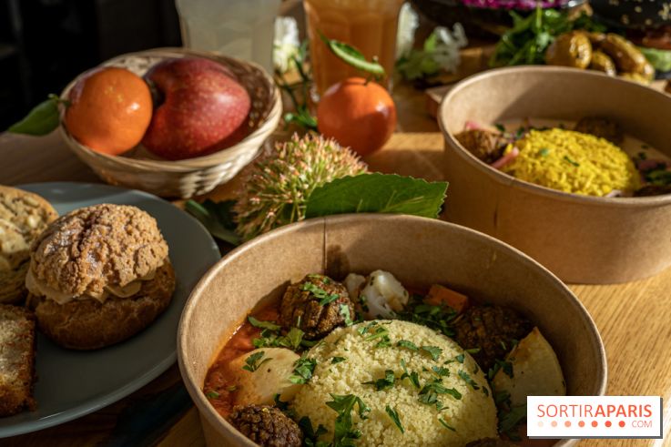 Photos : Flower Food, cantine végétarienne et vegan