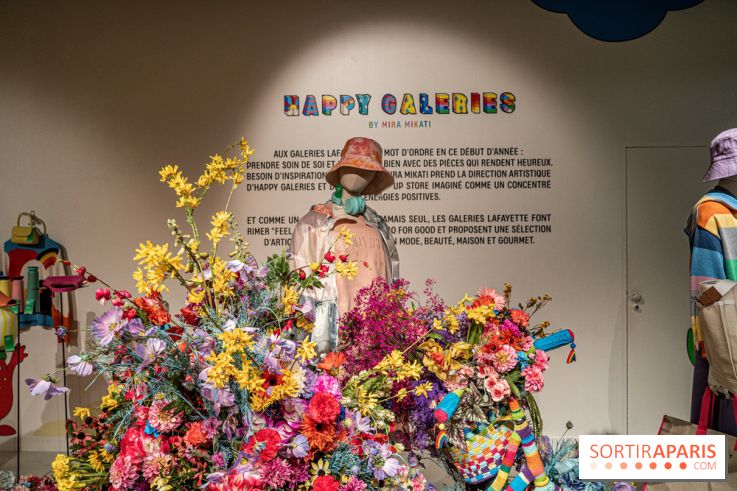 Happy Galeries et Nature Urbaine : la collection printemps-été Galeries Lafayette by Mira Mikati