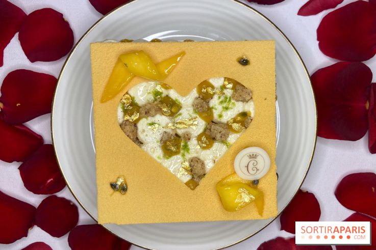 Le menu de Saint-Valentin 2021 de l'hôtel de Crillon