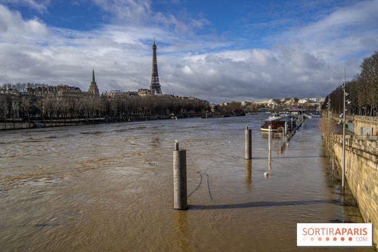 La Seine en crue février 2021