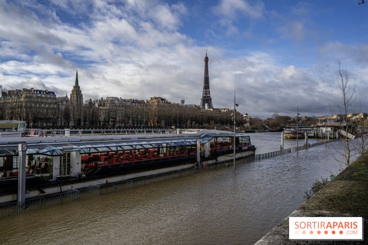 La Seine en crue février 2021