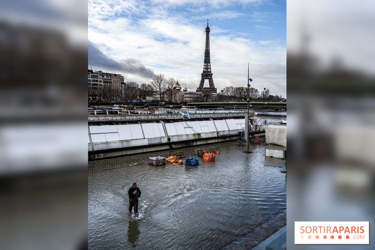 La Seine en crue février 2021