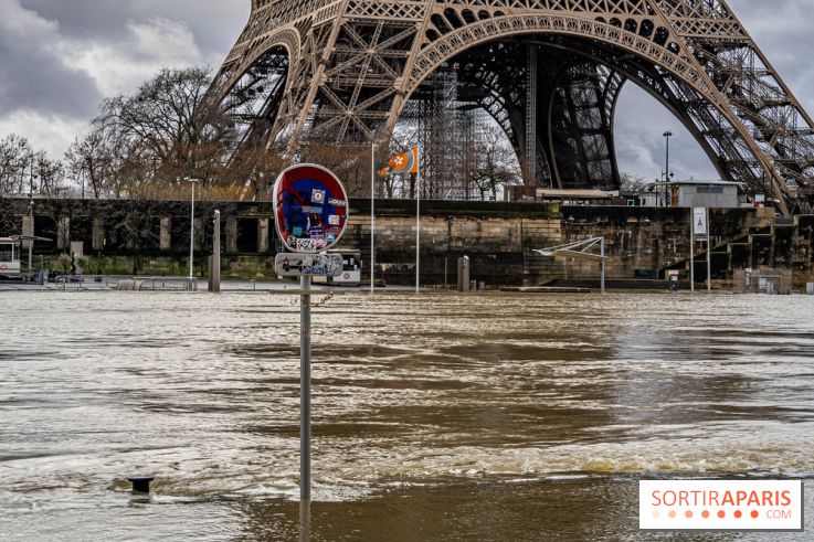 La Seine en crue février 2021