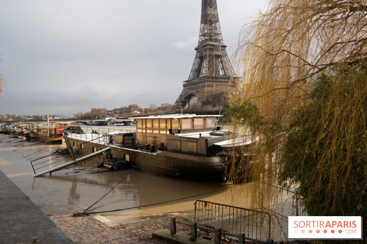 La Seine en crue février 2021