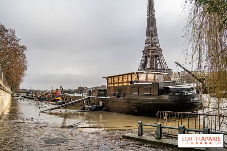 La Seine en crue février 2021