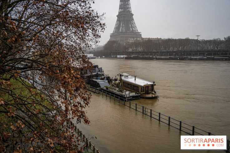 La Seine en crue février 2021