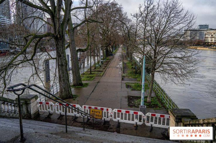 La Seine en crue février 2021