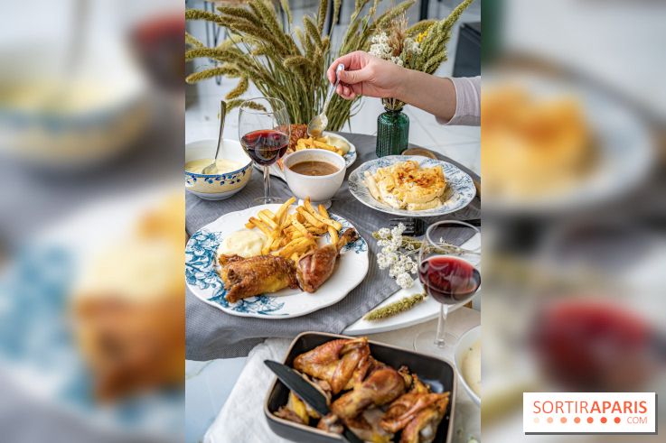 Menu volaille et truffe du Coq Rico, les photos