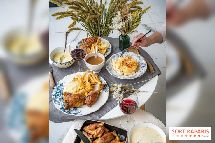 Menu volaille et truffe du Coq Rico, les photos