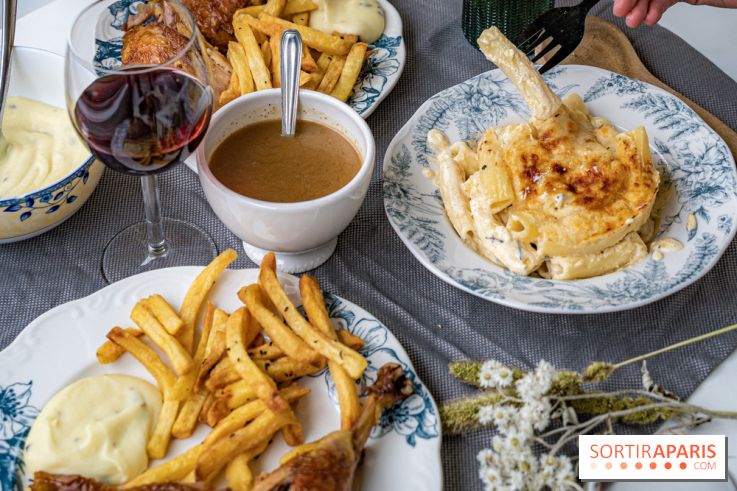 Menu volaille et truffe du Coq Rico, les photos