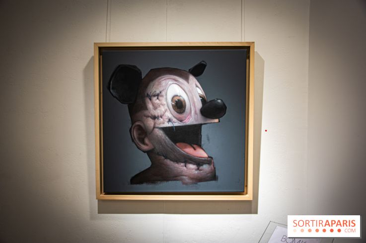 Exposition Bom.K à la galerie Joël Knafo