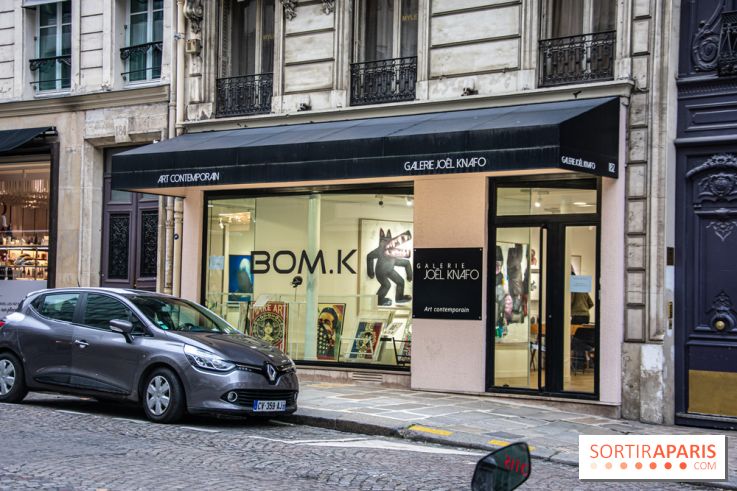 Exposition Bom.K à la galerie Joël Knafo